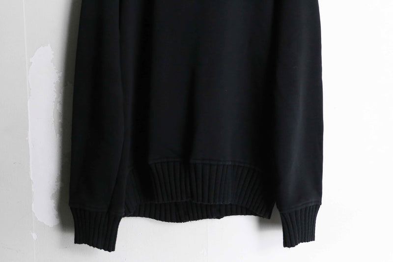 "DOLCE&GABBANA" black shawl color double knit cardigan