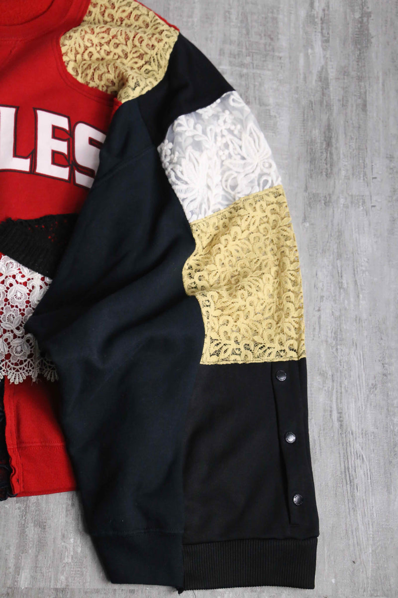 "Re:make" docking design loose size sweat