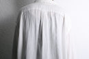 "Ralph Lauren" white linen oversized BD shirt