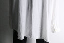 "Ralph Lauren" white linen oversized BD shirt