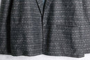 gray total pattern easy tailored jacket