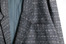 gray total pattern easy tailored jacket