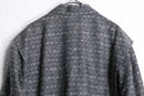gray total pattern easy tailored jacket