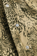 90-00's DRESS BARN animal pattern shirt