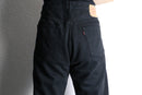 90's "Levi’s" 501 euro black denim pants made in france