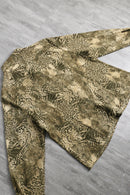 90-00's DRESS BARN animal pattern shirt