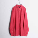 "Banana Republic" linen × cotton button down shirt