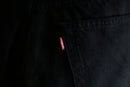 90's "Levi’s" 501 euro black denim pants made in france