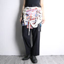 Re:make" destroy shirt × Tee design trousers pants