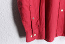 "Banana Republic" linen × cotton button down shirt