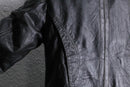 "HARLEY DAVIDSON" double rider's goat skin leather jacket