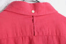 "Banana Republic" linen × cotton button down shirt