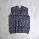 calm tone geometric design  vest
