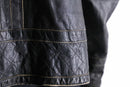 "HARLEY DAVIDSON" double rider's goat skin leather jacket