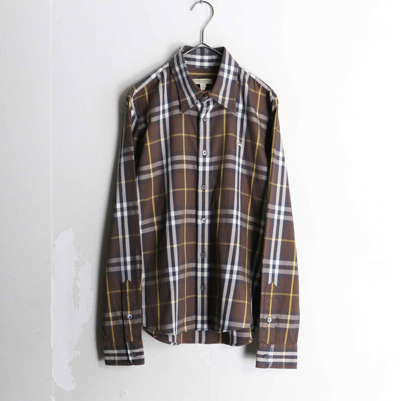 "BURBERRY" girly check shirt