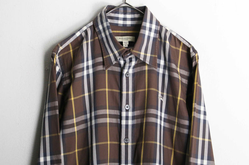 "BURBERRY" girly check shirt