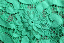 vivid green botanical mesh s/s shirt