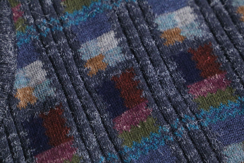 calm tone geometric design  vest