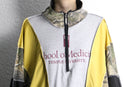 "Re:make" sweat docking loose size half zip pull over