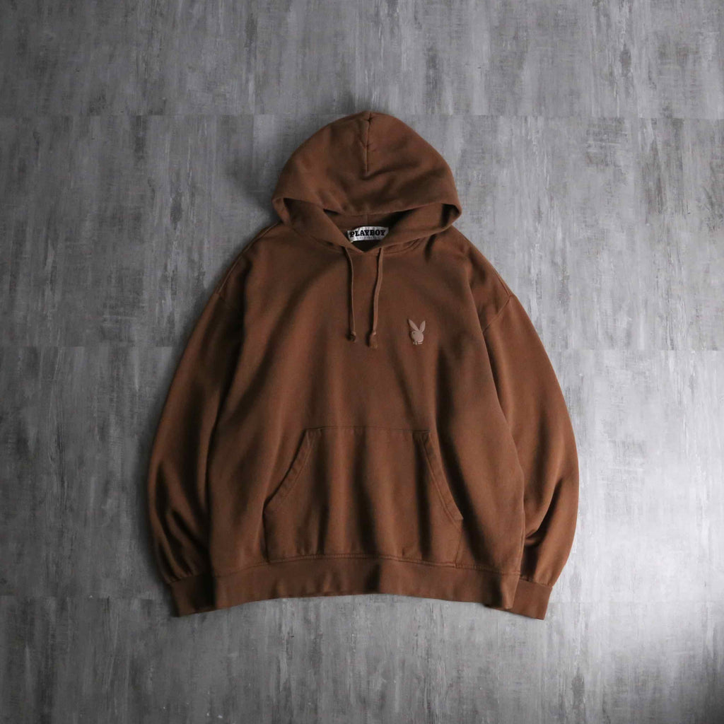 2000s PLAY BOY rabbit head logo hoodie