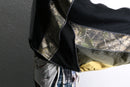 "Re:make" sweat docking loose size half zip pull over