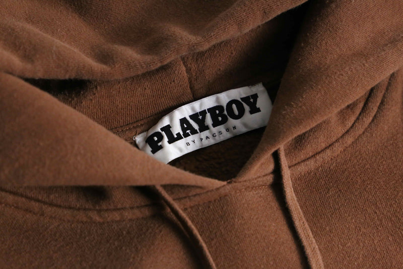 2000s PLAY BOY rabbit head logo hoodie