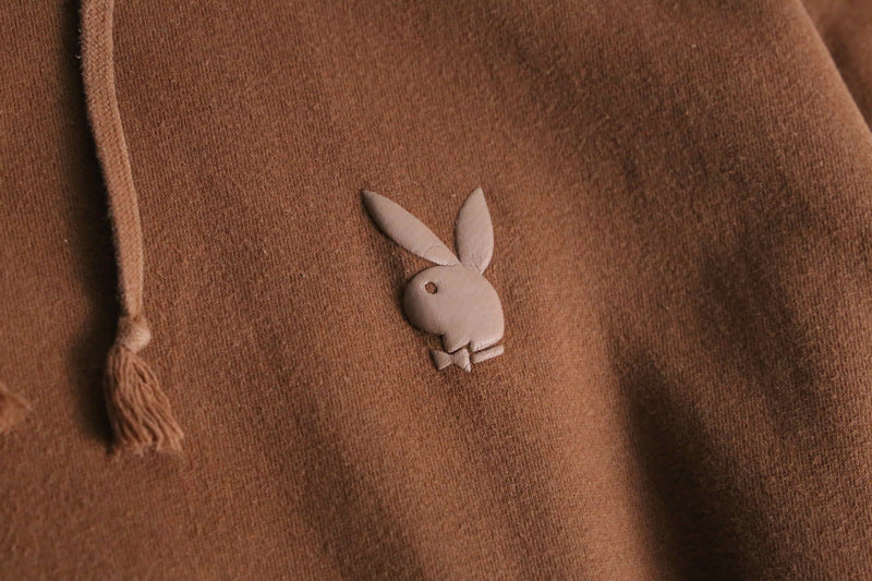 2000s PLAY BOY rabbit head logo hoodie