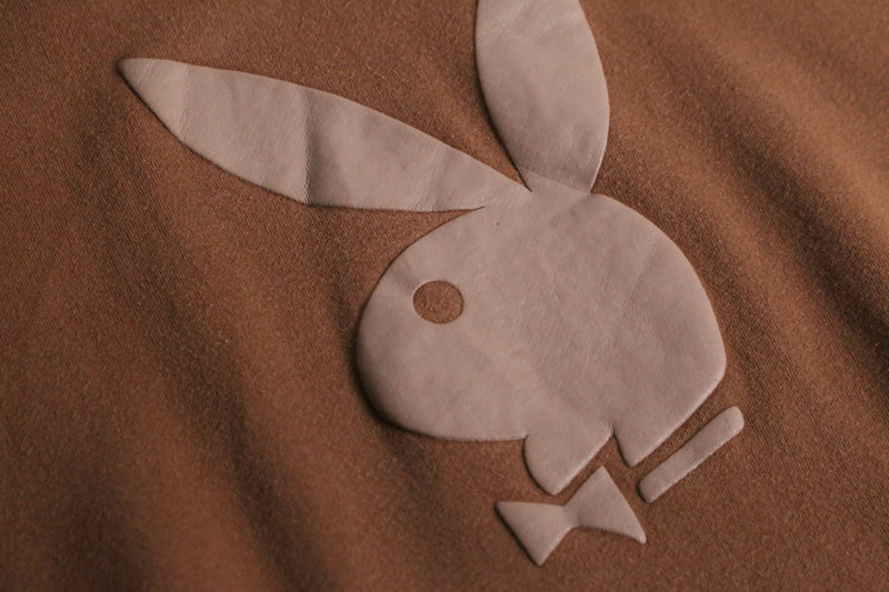 2000s PLAY BOY rabbit head logo hoodie
