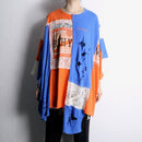 "Re:make" lace docking damage tee
