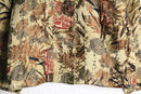 “CHICO’S DESIGN”gold chinese pattern shirt jacket