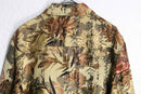 “CHICO’S DESIGN”gold chinese pattern shirt jacket