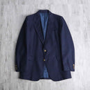 blue navy 2B single breast blazer