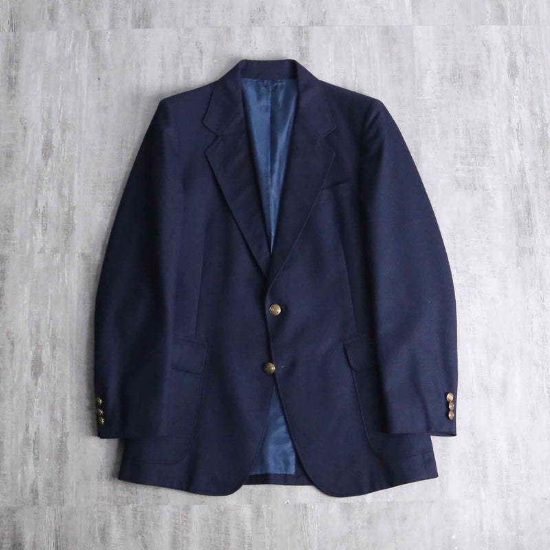 blue navy 2B single breast blazer