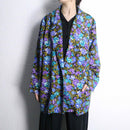 flower pattern easy tailored jacket