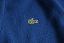 80~90's “IZOD LACOSTE” blue orlon acryl V-neck knit sweater