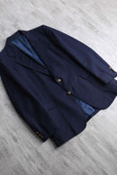 blue navy 2B single breast blazer