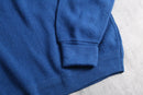 80~90's “IZOD LACOSTE” blue orlon acryl V-neck knit sweater