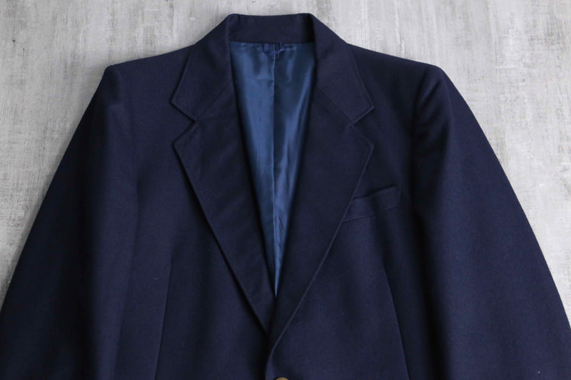 blue navy 2B single breast blazer