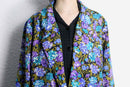 flower pattern easy tailored jacket