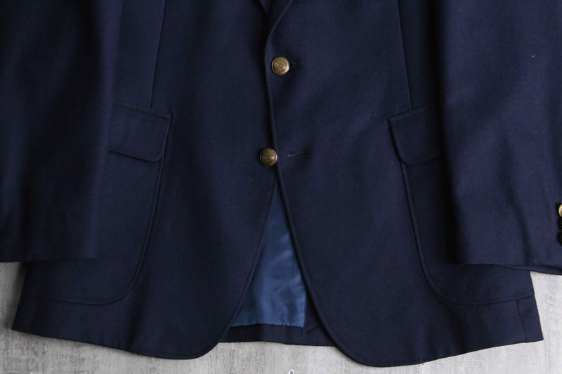 blue navy 2B single breast blazer