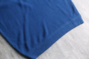 80~90's “IZOD LACOSTE” blue orlon acryl V-neck knit sweater