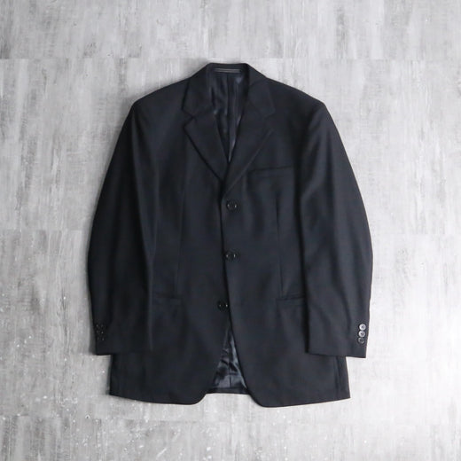 “VERSACE CLASSLC V2” single-breasted  3B striped tailored jacket