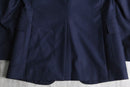 blue navy 2B single breast blazer