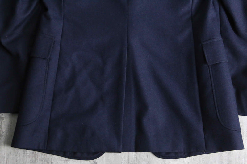 blue navy 2B single breast blazer