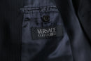 “VERSACE CLASSLC V2” single-breasted  3B striped tailored jacket