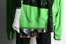 "Re:make" lace docking loose silhouette track jacket