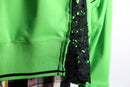 "Re:make" lace docking loose silhouette track jacket