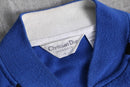 “Christian Dior” blue sweat blouson