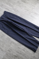 “Yves Saint Laurent” dark navy wide slacks