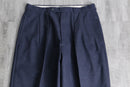 “Yves Saint Laurent” dark navy wide slacks